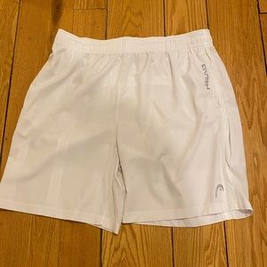 Head Pocketed Tennis Shorts White XL